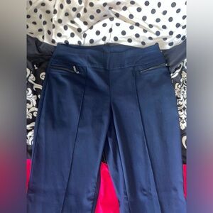 Navy Blue Business Casual Utility Pants